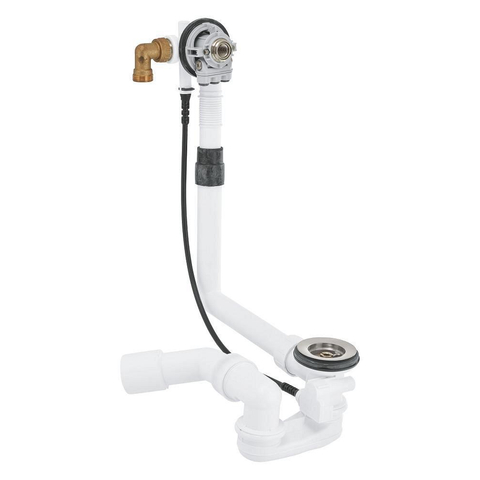 Grohe Talentofill Badafvoer - badvuller - voor normale baden - Supersteel (RVS) SW444190