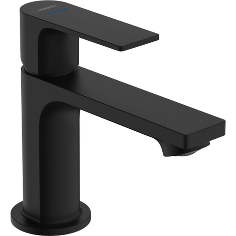 Hansgrohe Rebris e 1 greeps toiletkraan - 80 koud water/vooraf ingestelde temperatuur - zonder afvoer mat zw - mat zwart SW796574