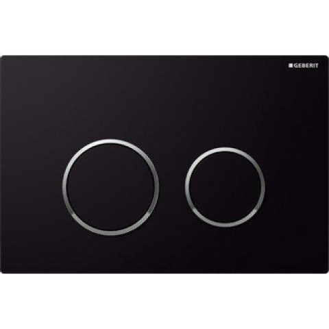 Villeroy & Boch Subway 2.0 Inbouwset - met wandclosetpot - softclose zitting afdekplaat sigma20 - wit zwart SW32462
