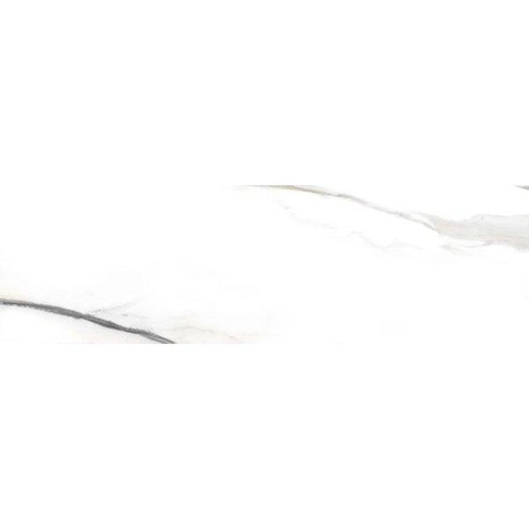 ÉCHANTILLON Ceralto Velario Polished Carrelage mural 32x100cm 9.7mm rectifié Blanc SW912188
