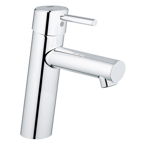 GROHE Concetto Mitigeur lavabo 1 trou medium 28mm avec limite température chrome 0442047