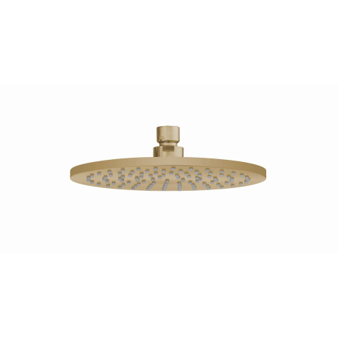 Crosswater 3ONE6 Hoofddouche - 20cm - gecoat messing geborsteld (goud) SW928133