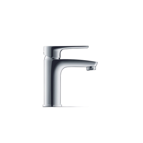 Duravit B.1 1 greeps wastafelmengkraan - 137x42x155mm - hoogglans chroom SW420696