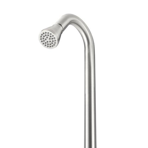 Fortifura Outdoor Verplaatsbare Buitendouche - RVS 316 - tuinslang aansluiting - PVD - PVD - geborsteld RVS SW1159503