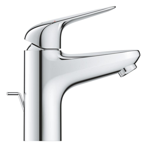 Grohe EuroPro Mitigeur lavabo - S size - avec tirette - Chrome SW1077231