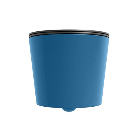Mondiaz LAVIE hangtoilet – spoelrandloos – 36 x 53 cm – met softclose zitting – Jeans (blauw), zitting Dark grey (grijs) SW1208602