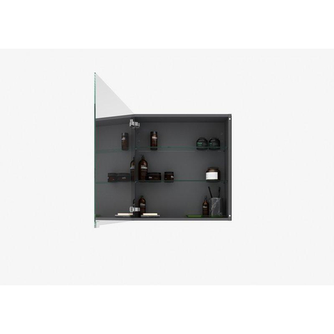 Plieger Lusso spiegelkast – 60.6x64x15.7 cm – 1 deur, rechtsdraaiend – Spiegel SW772150