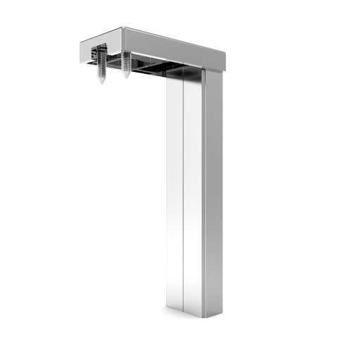 Fortifura Galeria profil d'élargissement douche à l'italienne - 10mm - chrome SW1224158