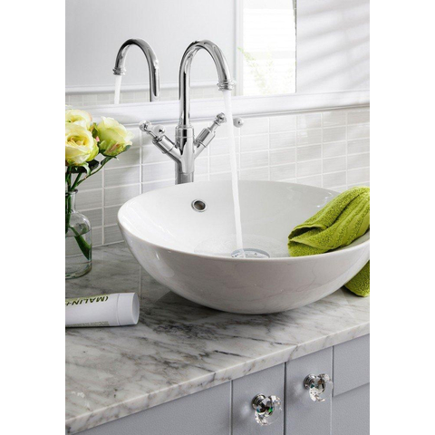 Crosswater Belgravia Keukenkraan - 36.3cm - met hendel - hoogglans chroom SW30910