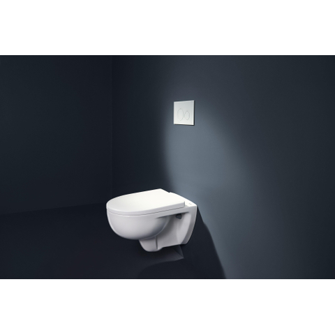 Geberit Renova WC suspendu – TurboFlush – profondeur 54 cm – avec abattant softclose quickrelease – blanc brillant SW1235317