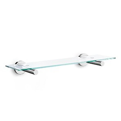 Zack SCALA Planchet - 50x12x6cm - helder glas - hoogglans RVS SW61901