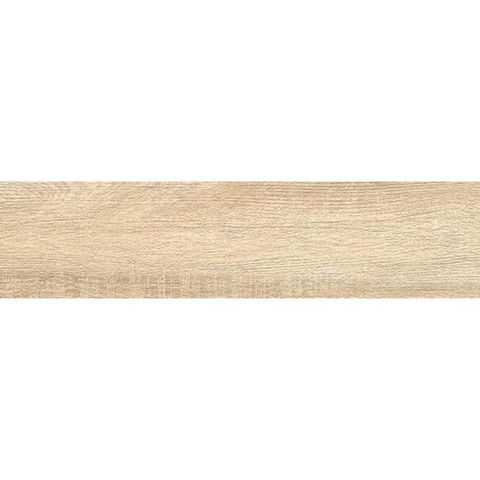 ÉCHANTILLON Ceralto Rovello Uno Carrelage sol et mur 22x90cm 10.5mm R10 grès cérame Honey SW913260