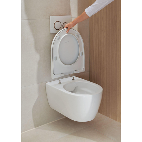Geberit ICon Wandclosetpack - 36x53x37.5cm - diepspoel - spoelrandloos - keramiek - rimless - glans wit SW546852