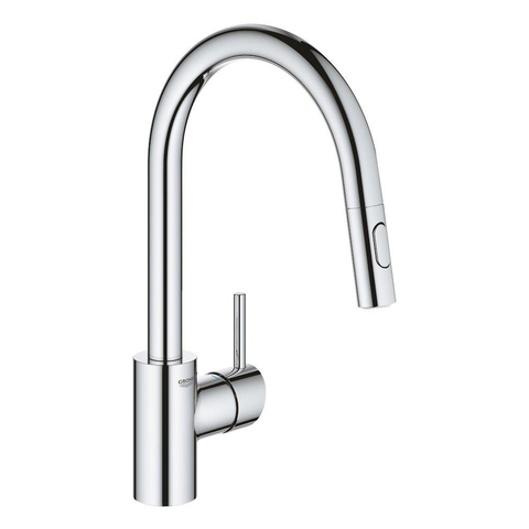 GROHE Concetto Robinet de cuisine avec mousseur extractible DualSpray Chrome SW225322