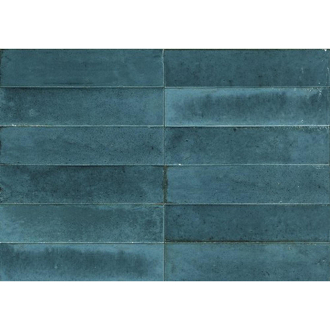 ÉCHANTILLON Ceralto Dorsena Raw Carrelage de sol - 24x6cm - 10.0mm - Ocean SW1557846