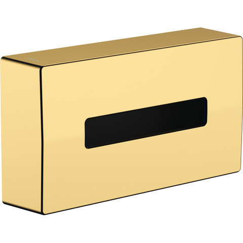 Hansgrohe Addstoris Tissuebox - voor makeup doekjes - goud SW651248