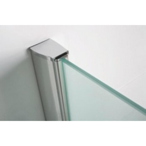 Wiesbaden Comfort inloopdouche 500 x 2000 x 10 mm nano helder glas/chroom SW10407