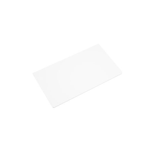 Saniclass Tops Topblad - 80x1.2x46cm - afgeronde hoeken - mat wit SW892768