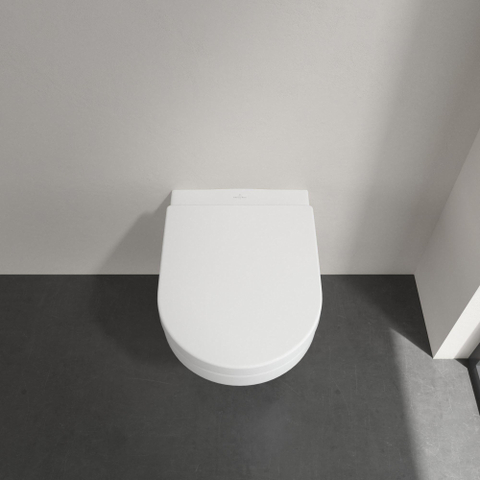 Villeroy & Boch Architectura Omnia architectura closetzitting - met deksel - softclose quickrelease - glans wit 1024393