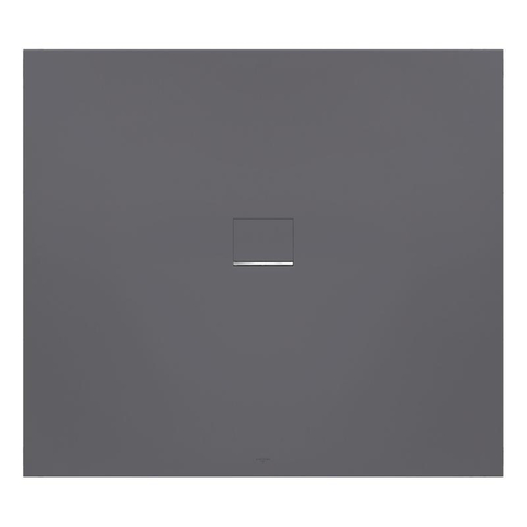 Villeroy & Boch Squaro infinity douchebak - 120x90x4cm - Anthracite (grijs) SW28741