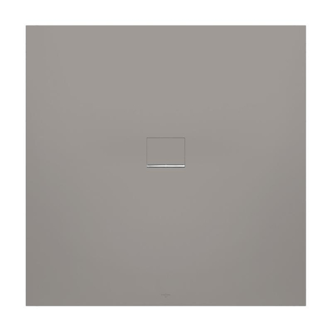 Villeroy & Boch Squaro infinity receveur de douche - 100x100x4cm - gris SW28709