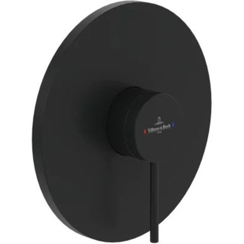 Villeroy & Boch Loop & Friends robinet de douche - encastré - Mitigeur monocommande - noir mat SW974244