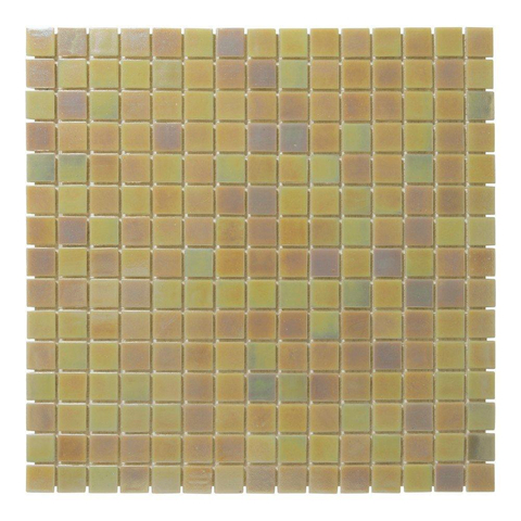 The Mosaic Factory Amsterdam mozaïektegel - 32x32cm - 4mm - vierkant - glans light cream (beige) SW62156