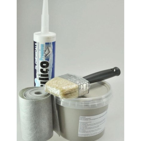 Riko Universele afdichtingsset voor douchegoot/inbouwbox inbouwnis SW21041