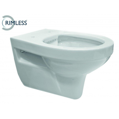Xellanz Trevi WC suspendu – Rimless – profondeur 53 cm – blanc brillant SW72905