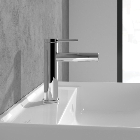 Villeroy & Boch Loop & Friends ensemble de robinet à levier unique rehaussé - chrome SW974145
