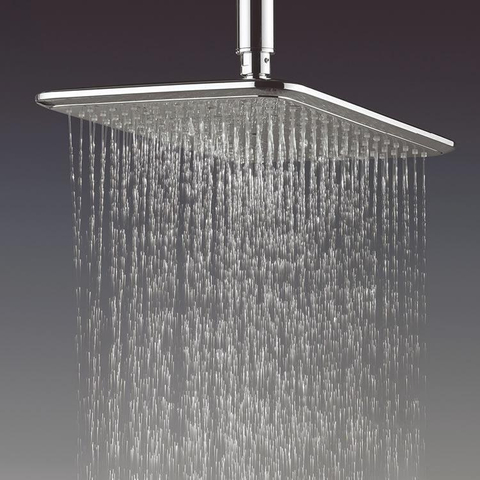 Crosswater Essence Hoofddouche - rechthoek - 32x21cm - hoogglans chroom SW24466