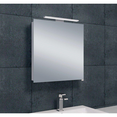 Xellanz Bright Armoire miroir 60x60x14cm avec éclairage LED aluminium SW75883