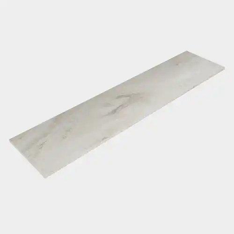 Mondiaz TOP 23 Topplaat - 100cm - dikte 1.2cm - geschikt voor afdekplaat / waskom - solid surface - Ostra SW1474404