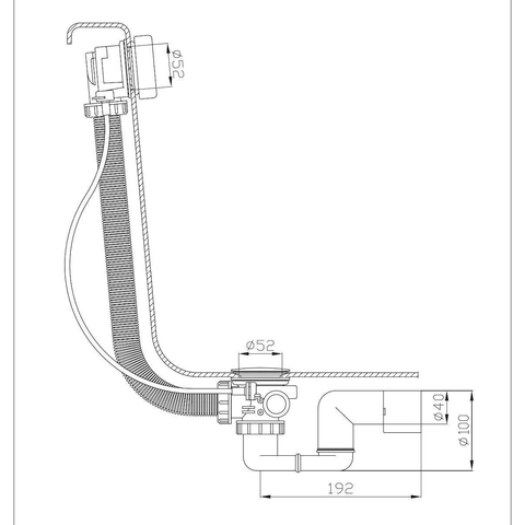 Xenz drain en acier inoxydable SW205834