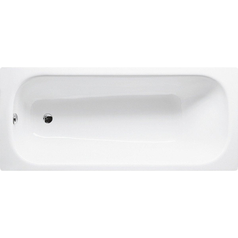 Bette Classic baignoire tôle d'acier à paroi épaisse rectangulaire 180x75x45cm et blanc 0372051
