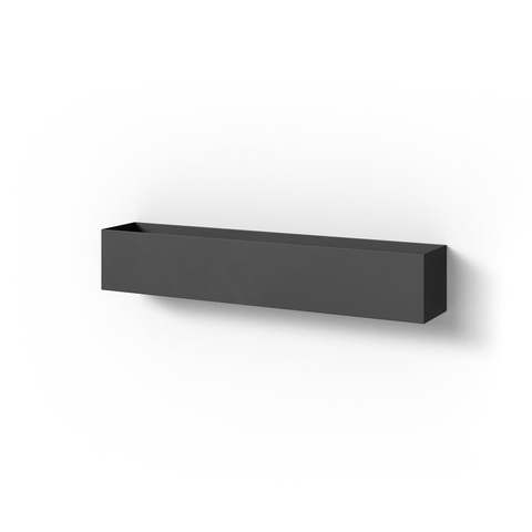 Looox Colour shelf box Special BoX rectangulaire 60x10x10cm anthracite SW374822