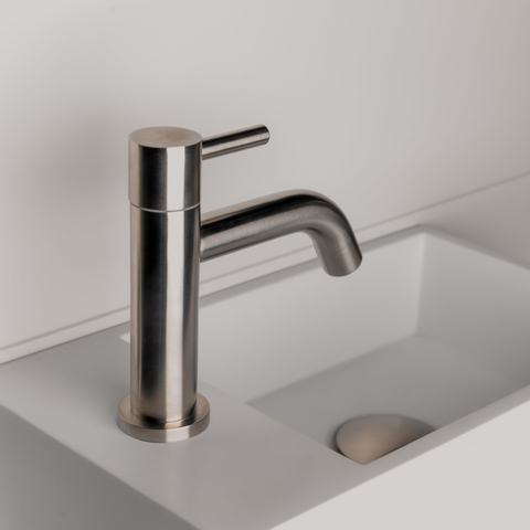 Wiesbaden 304 Robinet de fontaine 1/2" acier inoxydable brossé SW95532