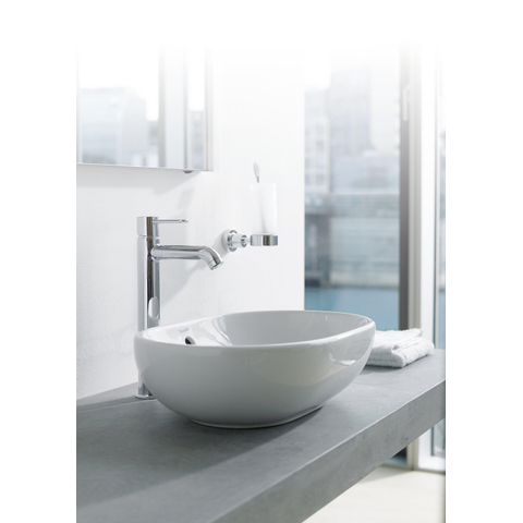 Duravit Foster Waskom - met overloop - zonder kraanplateau - 49.5x35cm - glans wit 0290466