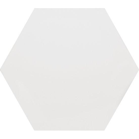 Douglas Jones Vintage Wandtegel hexagon 15x17cm 8mm witte scherf Blanco SW360896