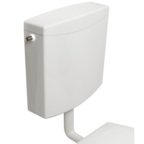 Plieger Weser laaghangend reservoir dualflush 3/6/9 liter pergamon 0700041