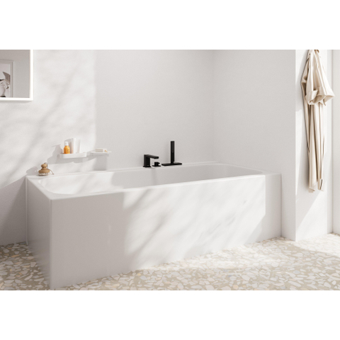 Hansgrohe Tecturis E 3-gats badrandkraan - eengreeps - met sbox - mat zwart SW918793