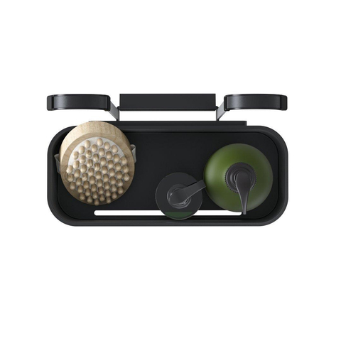 Tiger 2 Store Etagère de douche 25x12x34cm pour robinet de douche Noir SW916677