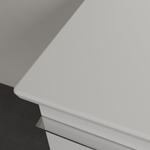 Villeroy & Boch Venticello lavabo - 100x50x16.5cm - 1 trou de robinet - stone white mat SW209635
