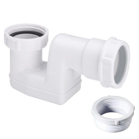 Viega siphon de meuble de salle de bains abaissé blanc SW87144