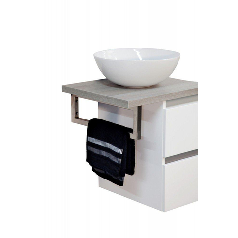 H&R Badmeubelen waskom - 39x14.5cm - keramiek wit SW87507