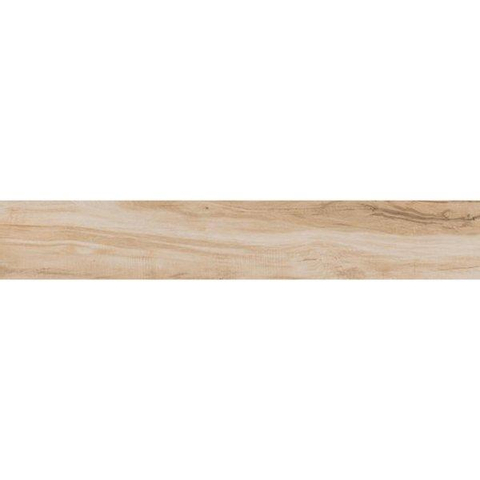 ÉCHANTILLON Ceralto Elaris Plank Carrelage sol et mur 25x150cm 10mm rectifié R9 grès cérame Honey SW976582