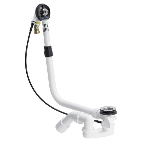 Viega Multiplex Multiplex Trio vidage de baignoire et combinaison de trop-plein et de remplissage avec bonde 40/50x725mm modèle de base SW29107