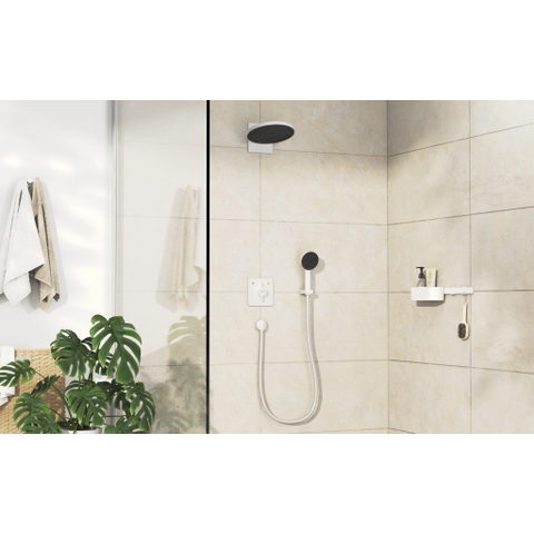 Hansgrohe Duoturn Q Mitigeur encastré pour 2 fonctions mat blanc SW918591