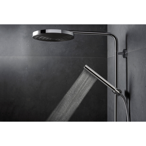Hansgrohe Pulsify S Puro Thermostatische Regendoucheset - 26cm - ronde hoofddouche - staaf - handdouche - thermostaat - chroom SW1151871