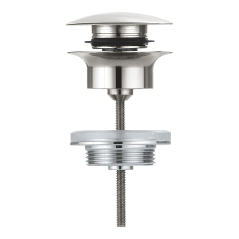 Grohe Afvoergarnituur - push-open - Supersteel (RVS) SW228380